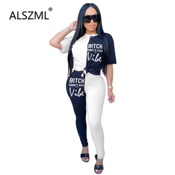 new fashion simple pure color o neck short sleeve letter print and pants 2 pieces set casual lady fashion tracksuits, Gray
new fashion simple pure color o neck short sleeve letter print and pants 2 pieces set casual lady fashion tracksuits, Gray