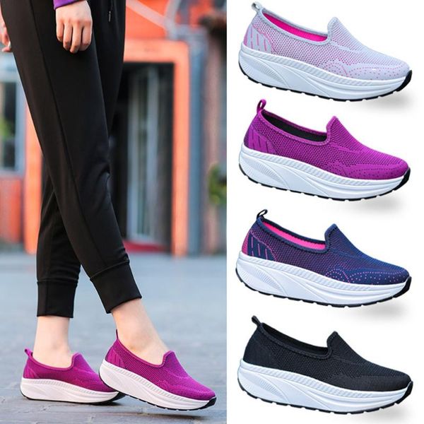women shoes flat mesh shoes sneakers platform women loafers breathable mesh swing wedges shoe breathable flats mujer 6.16, Black
women shoes flat mesh shoes sneakers platform women loafers breathable mesh swing wedges shoe breathable flats mujer 6.16, Black