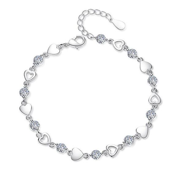 любовь сердца sweety браслеты с кристалл s925 sterling silver plated шарм link браслет ювелирных изделий с фиолетовый белый cz бриллиант, Golden;silver
любовь сердца sweety браслеты с кристалл s925 sterling silver plated шарм link браслет ювелирных изделий с фиолетовый белый cz бриллиант, Golden;silver
