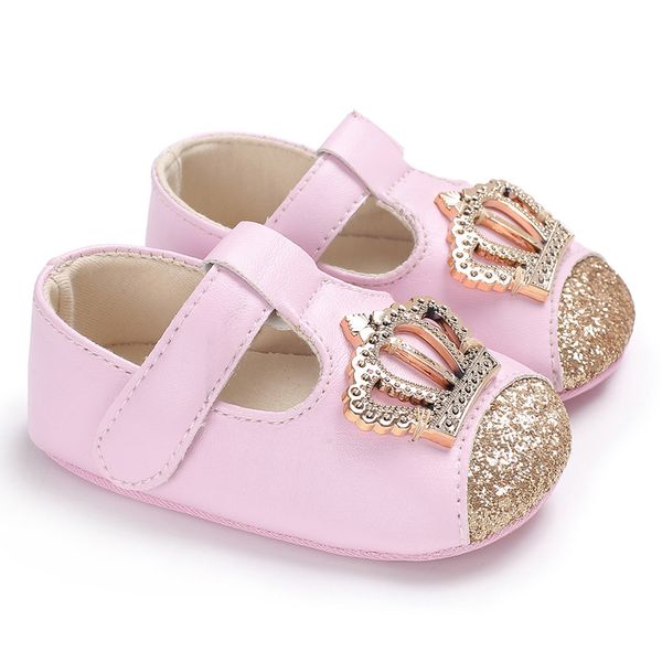 first walkers cute crown baby girl shoes sequins princess pu leather non-slip born infant toddler girls walker
first walkers cute crown baby girl shoes sequins princess pu leather non-slip born infant toddler girls walker