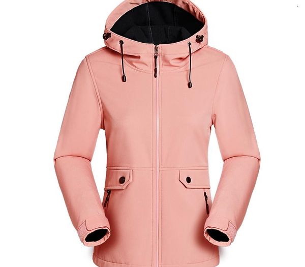 spring autumn softshell fleece jacket women outwear waterproof windbreaker shark skin jacket female thermal sportswear hood coat t190908, Black;brown
spring autumn softshell fleece jacket women outwear waterproof windbreaker shark skin jacket female thermal sportswear hood coat t190908, Black;brown