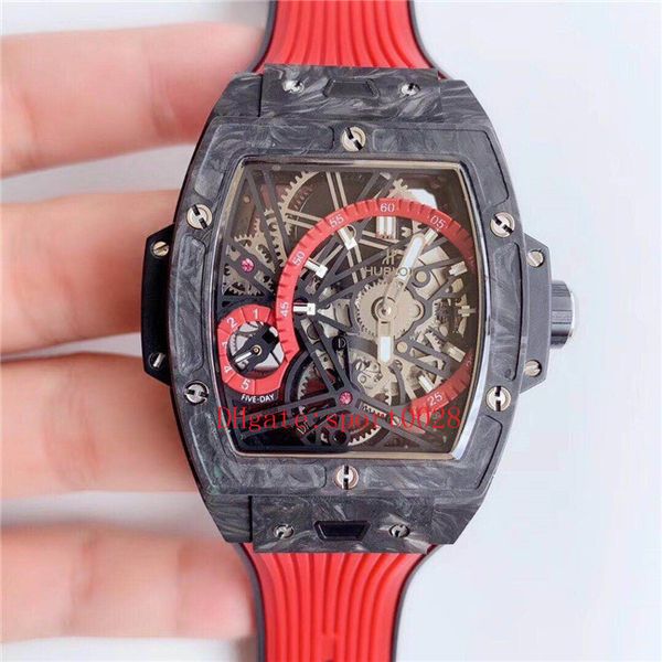 2020 new watch 42 mm imported mechanical rubber strap with an original sapphire lens buckle man watch montre de luxe, Slivery;brown
2020 new watch 42 mm imported mechanical rubber strap with an original sapphire lens buckle man watch montre de luxe, Slivery;brown