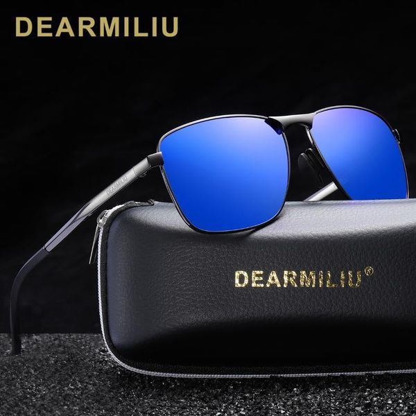 dearmiliu brand men's vintage square sunglasses polarized uv400 lens eyewear accessories male sun glasses for men/women v2462, White;black
dearmiliu brand men's vintage square sunglasses polarized uv400 lens eyewear accessories male sun glasses for men/women v2462, White;black