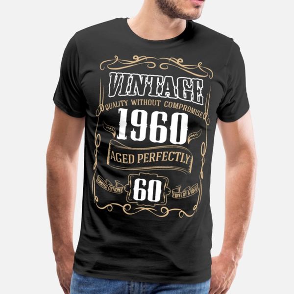 60th birthday vintage 1960 born in 1960 t shirt men character short sleeve s-3xl leisure interesting new fashion summer style novelty shirt
60th birthday vintage 1960 born in 1960 t shirt men character short sleeve s-3xl leisure interesting new fashion summer style novelty shirt