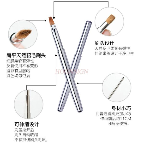 makeup brushes lip brush retractable portable mane flat head pencil lipstick application tool beginner sale
makeup brushes lip brush retractable portable mane flat head pencil lipstick application tool beginner sale
