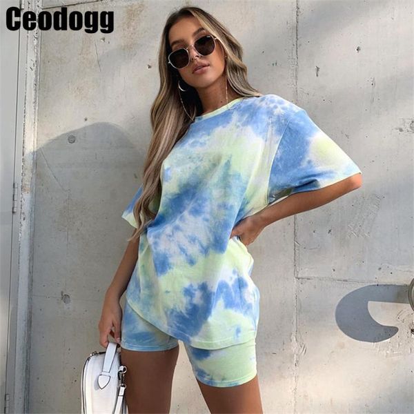 women summer running sets quick dry tie dye short sleeve shirt biker bodycon shorts outfits casual two piece yoga set 2020, White;red
women summer running sets quick dry tie dye short sleeve shirt biker bodycon shorts outfits casual two piece yoga set 2020, White;red