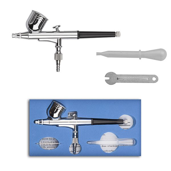0.3mm gravity feed dual action airbrush paint spray gun sprayer pen for needle body paint nail art body tattoo cake toy models
0.3mm gravity feed dual action airbrush paint spray gun sprayer pen for needle body paint nail art body tattoo cake toy models