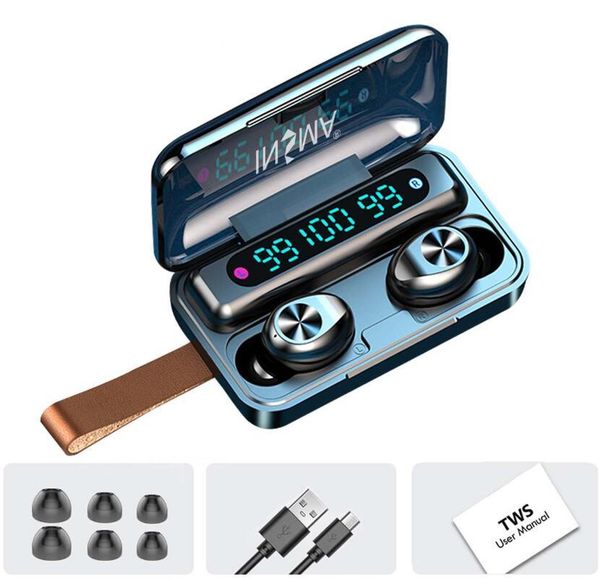 f9-10 tws bluetooth 5.0 earphones wireless headphones tws with microphone sports waterproof headsets mini earbuds for android lanyard
f9-10 tws bluetooth 5.0 earphones wireless headphones tws with microphone sports waterproof headsets mini earbuds for android lanyard