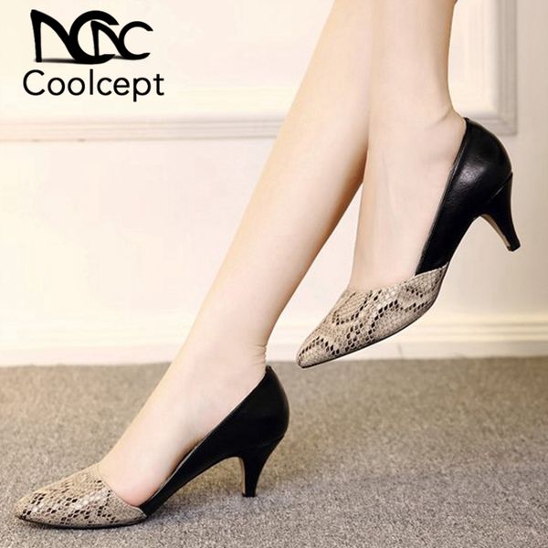 coolcept женская обувь насосы остроконечные toe толстый каблук змеиной кожи кожа pu поскользнуться на управление леди обувь женский классиче, Black
coolcept женская обувь насосы остроконечные toe толстый каблук змеиной кожи кожа pu поскользнуться на управление леди обувь женский классиче, Black