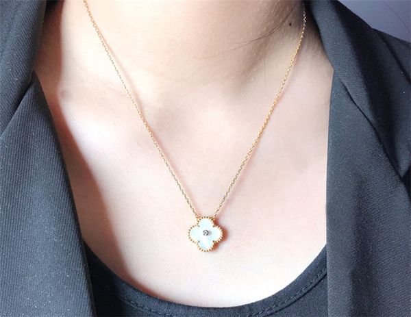 silver lucky grass clover necklace girl simple confidant clavicle chain black agate pendant
silver lucky grass clover necklace girl simple confidant clavicle chain black agate pendant