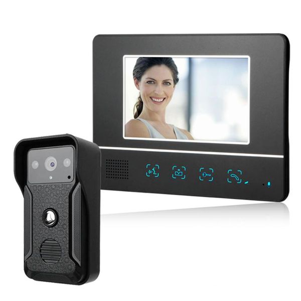 video door phones visual intercom doorbell 7'' tft lcd wired phone system indoor monitor 700tvl outdoor ir camera support unlock
video door phones visual intercom doorbell 7'' tft lcd wired phone system indoor monitor 700tvl outdoor ir camera support unlock