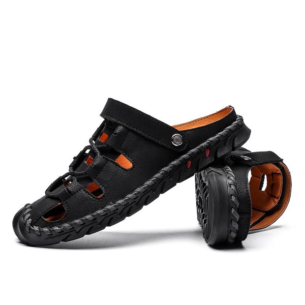 da outdoor masculino piel sandali uomo hombre sandel ete summer herren masculina playa vietnam sandalen leather para de verano, Black
da outdoor masculino piel sandali uomo hombre sandel ete summer herren masculina playa vietnam sandalen leather para de verano, Black