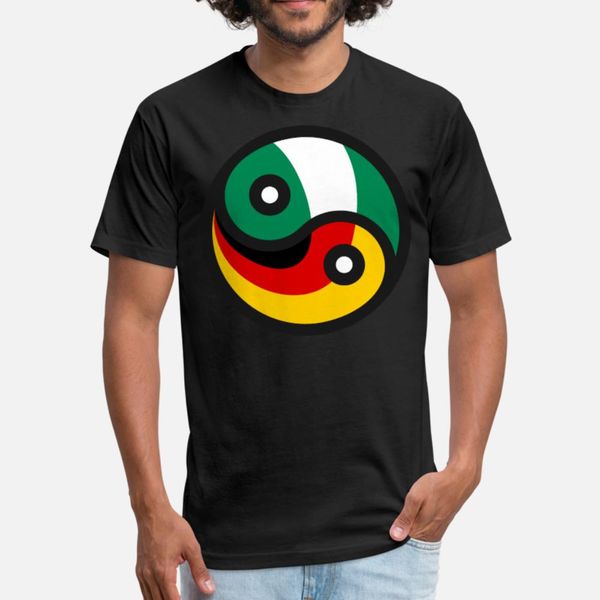 yin & yang germany & nigeria t shirt men create 100% cotton o-neck homme fitness authentic summer letters shirt
yin & yang germany & nigeria t shirt men create 100% cotton o-neck homme fitness authentic summer letters shirt