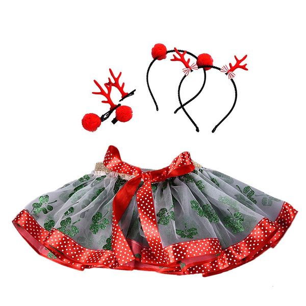 6 pcs fashion baby girls christmas tree tutu ballet skirts fancy party skirt+hair hoop set kids clothing roupas menina 827, White
6 pcs fashion baby girls christmas tree tutu ballet skirts fancy party skirt+hair hoop set kids clothing roupas menina 827, White