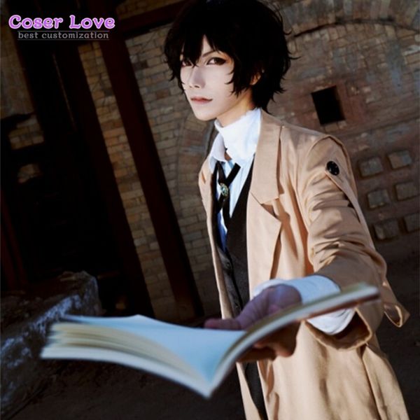 bungo stray dogs dazai osamu cosplay costume carnival halloween party christmas costume, White
bungo stray dogs dazai osamu cosplay costume carnival halloween party christmas costume, White
