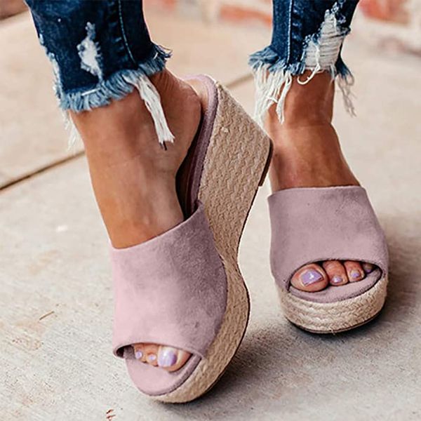 2020 rope high heel shoes summer casual slip on platform ladies sandals dress party peep toe female sandals, Black
2020 rope high heel shoes summer casual slip on platform ladies sandals dress party peep toe female sandals, Black