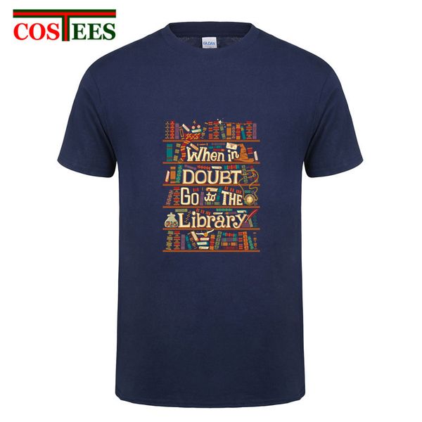 2018 vintage preppy style when in doubt go to the library t shirts men knowledge is power retro t-shirt casual fashion tee shirt
2018 vintage preppy style when in doubt go to the library t shirts men knowledge is power retro t-shirt casual fashion tee shirt