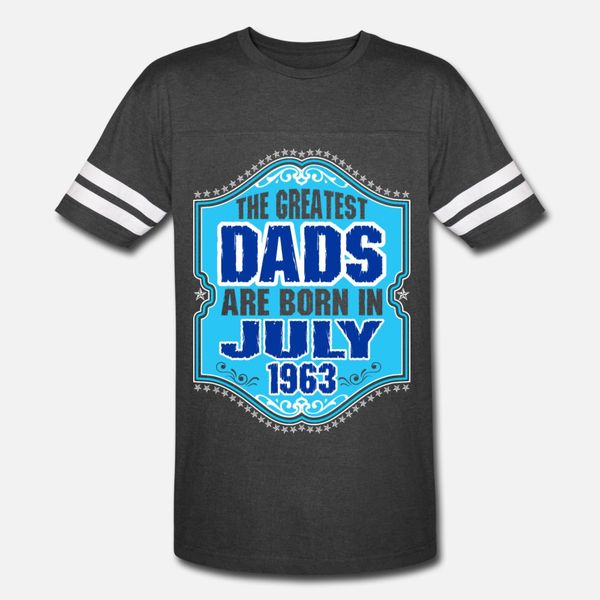 the greatest dads are born in july 1963 t shirt men custom short sleeve round neck cool gift new style spring slim shirt, White;black
the greatest dads are born in july 1963 t shirt men custom short sleeve round neck cool gift new style spring slim shirt, White;black