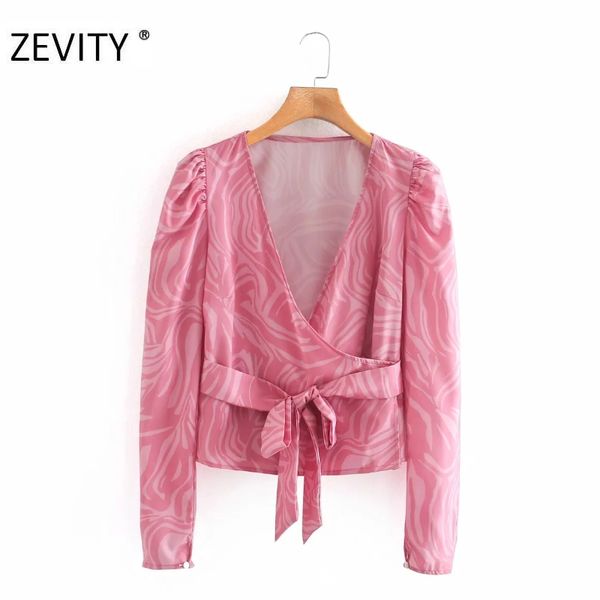 zevity women fashion puff sleeve cross v neck printing casual shirt blouses women bow teid sashes roupas chic blusas ls7083, White
zevity women fashion puff sleeve cross v neck printing casual shirt blouses women bow teid sashes roupas chic blusas ls7083, White