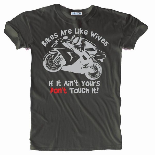 2019 new men's humorous funny bikes are like wives' premium t-shirt sizes s to 5xl tee shirt
2019 new men's humorous funny bikes are like wives' premium t-shirt sizes s to 5xl tee shirt