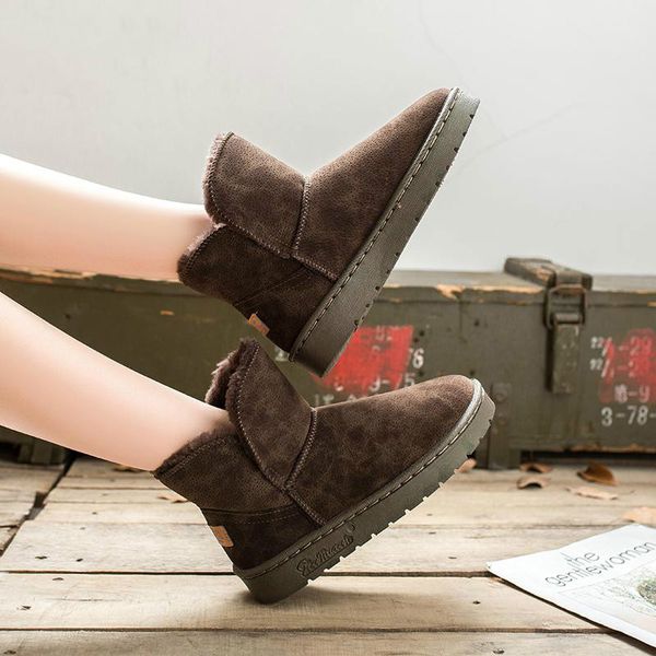 women's boots plus size 44 women's snow boots winter shoes high heels winter ankle botas mujer warm plush, Black
women's boots plus size 44 women's snow boots winter shoes high heels winter ankle botas mujer warm plush, Black