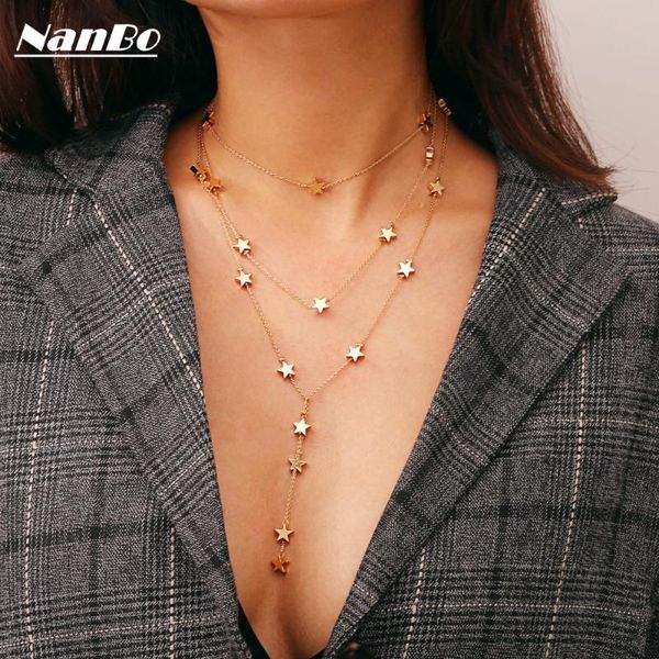 star collar choker necklaces for women fashion chain chunky gold pendientes charms girls jewelry short accessories brincos 2020, Silver
star collar choker necklaces for women fashion chain chunky gold pendientes charms girls jewelry short accessories brincos 2020, Silver