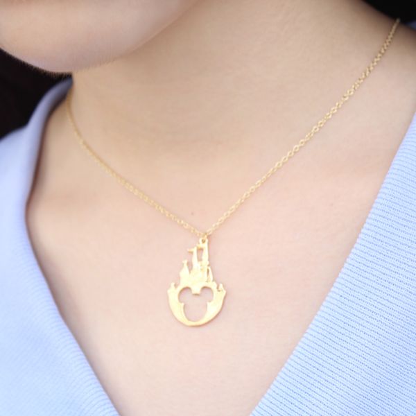 zmz 2018 europe/us fashion castle mouse pendant lovely creative animal necklace gift for mom/girlfriend party jewelry, Silver
zmz 2018 europe/us fashion castle mouse pendant lovely creative animal necklace gift for mom/girlfriend party jewelry, Silver