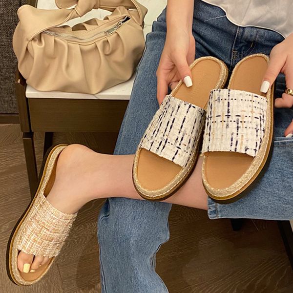 net celebrity outside fisherman open toe slip on cloth woman slippers beach shoes women sandals casual antiskid flat slides 2020, Black
net celebrity outside fisherman open toe slip on cloth woman slippers beach shoes women sandals casual antiskid flat slides 2020, Black