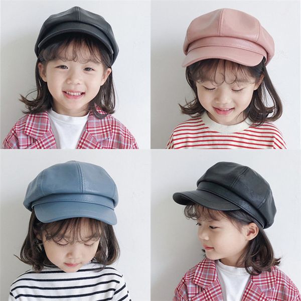 kids pu leather beret hat baby boys girls fall winter newsboy artist cap children french octagonal painter hats boina barets, Blue;gray
kids pu leather beret hat baby boys girls fall winter newsboy artist cap children french octagonal painter hats boina barets, Blue;gray