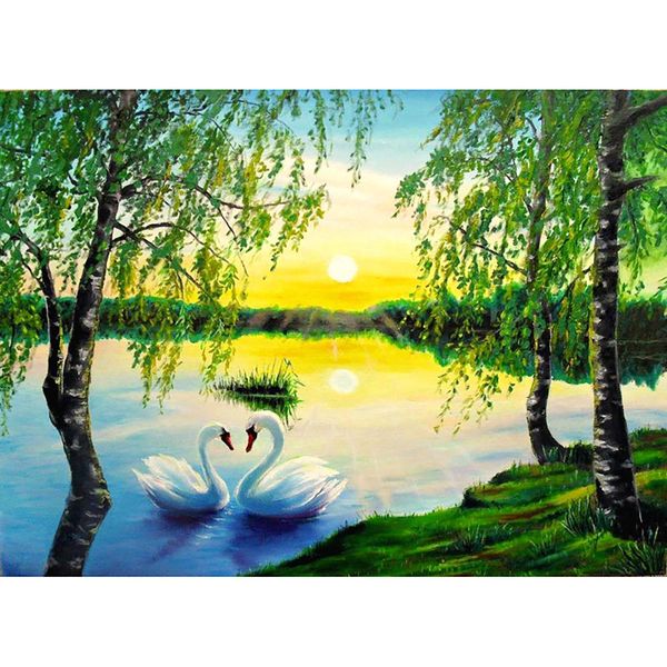 full drill square 5d diy diamond painting swan riverside sunset scenery diamond embroidery cross stitch rhinestone mosaic decor
full drill square 5d diy diamond painting swan riverside sunset scenery diamond embroidery cross stitch rhinestone mosaic decor