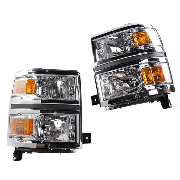 winsun 2pcs front left right car headlights for chevy silverado 1500 2014 2015 models only chrome housing amber reflector
winsun 2pcs front left right car headlights for chevy silverado 1500 2014 2015 models only chrome housing amber reflector