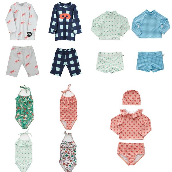 kids swimwear oeuf t-shirts shorts 2020 summer baby girls bikini boys clothes sets long sleeve swimsuit girl bathing swimming, White
kids swimwear oeuf t-shirts shorts 2020 summer baby girls bikini boys clothes sets long sleeve swimsuit girl bathing swimming, White