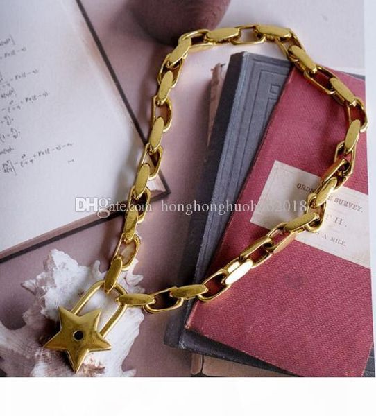 vintage gold chain clavicle chain female lock short paragraph pendant necklace fashion accessory gift, Silver
vintage gold chain clavicle chain female lock short paragraph pendant necklace fashion accessory gift, Silver