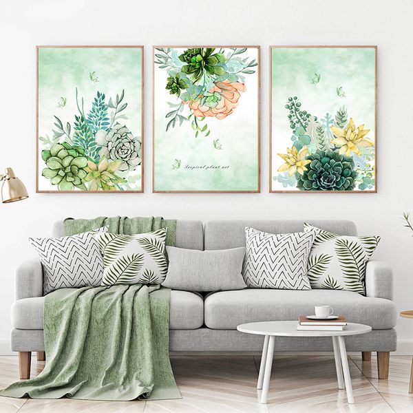 scandinavian cactus flower canvas painting green plant poster living room decoration wall art picture for living room home decor 
scandinavian cactus flower canvas painting green plant poster living room decoration wall art picture for living room home decor