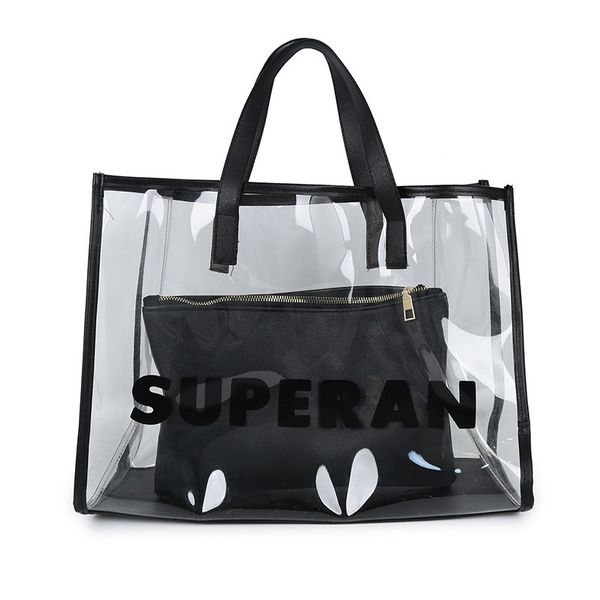 transparent bag girl 2020 new korean version large capacity fashion casual jelly picture mother bag ladies shoulder handbag
transparent bag girl 2020 new korean version large capacity fashion casual jelly picture mother bag ladies shoulder handbag