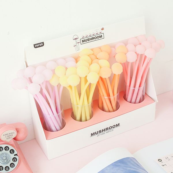 2 pcs/lot mushroom hand soft silicone luminous gel ink pen set promotional gift stationery school & office supply birthday gift
2 pcs/lot mushroom hand soft silicone luminous gel ink pen set promotional gift stationery school & office supply birthday gift