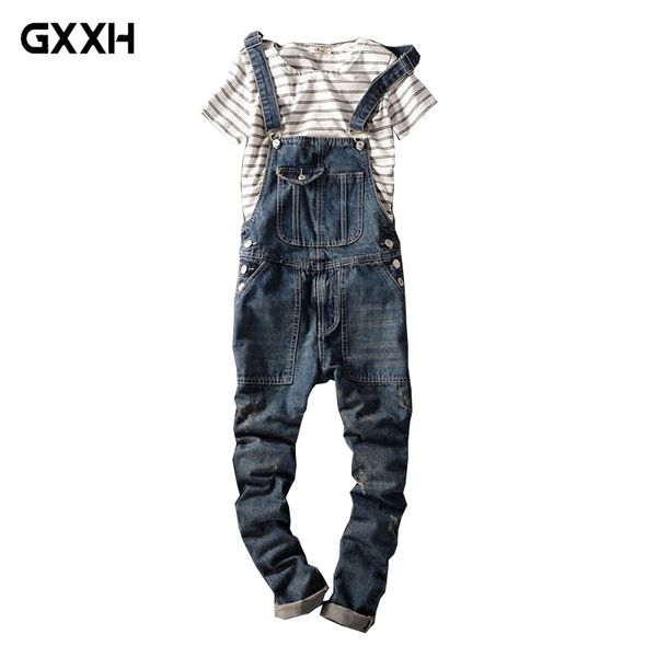 men's jeans 2021 fashion casual cool ripped hole blue denim overalls male jumpsuits suspenders trousers for man size -xxl
men's jeans 2021 fashion casual cool ripped hole blue denim overalls male jumpsuits suspenders trousers for man size -xxl