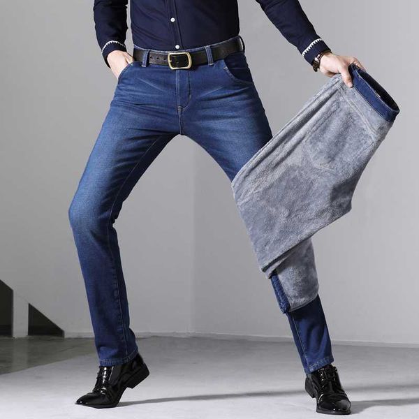 men's jeans 2021 winter warm men fashion classic style thicken grey fleece denim trousers slim fit stretch pants male brand black blue
men's jeans 2021 winter warm men fashion classic style thicken grey fleece denim trousers slim fit stretch pants male brand black blue