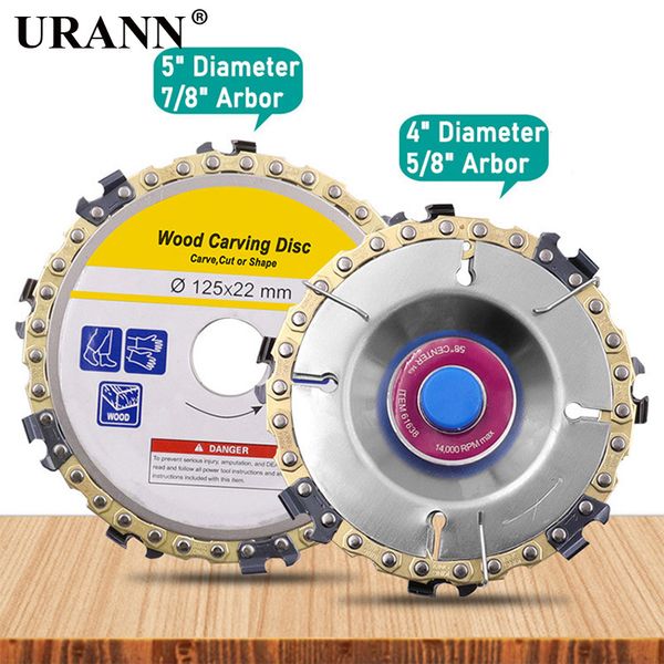 4" 5 inch wood carving disc cut chain 7/9 tooth grinder disc fine chainsaw set w/ 2 chains for angle grinder wooking tools
4" 5 inch wood carving disc cut chain 7/9 tooth grinder disc fine chainsaw set w/ 2 chains for angle grinder wooking tools
