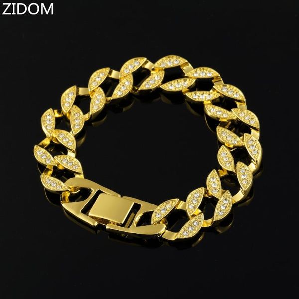 link, chain hip hop iced out bling men bracelet fashion 20.5cm long miami cuban & link bracelets male hiphop jewelry gifts, Black
link, chain hip hop iced out bling men bracelet fashion 20.5cm long miami cuban & link bracelets male hiphop jewelry gifts, Black