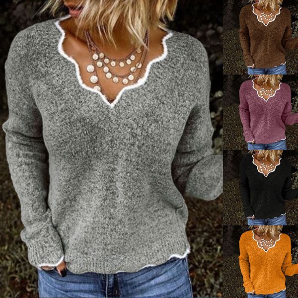 fashion women's v-neck knitted sweater special design casual slim fit long sleeve stripe sweater pull femme nouveaute 2019, White;black
fashion women's v-neck knitted sweater special design casual slim fit long sleeve stripe sweater pull femme nouveaute 2019, White;black