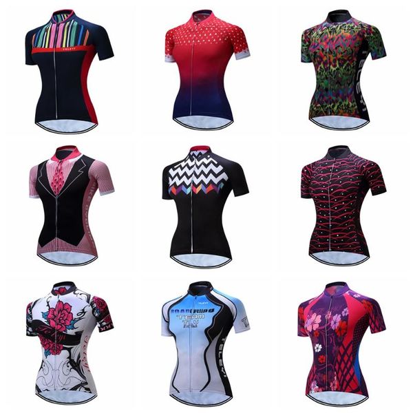 cycling jersey women bike shirt short sleeve mtb mountain ropa road racing bicycle clothes female wear red, Black;red
cycling jersey women bike shirt short sleeve mtb mountain ropa road racing bicycle clothes female wear red, Black;red