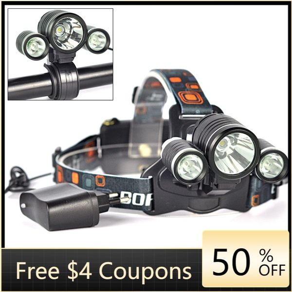 led head torch super bright rechargeable waterproof 4 modes headlight 5000 lumens 2-in-1 removable 3*xm-l t6 led headlamp porta
led head torch super bright rechargeable waterproof 4 modes headlight 5000 lumens 2-in-1 removable 3*xm-l t6 led headlamp porta