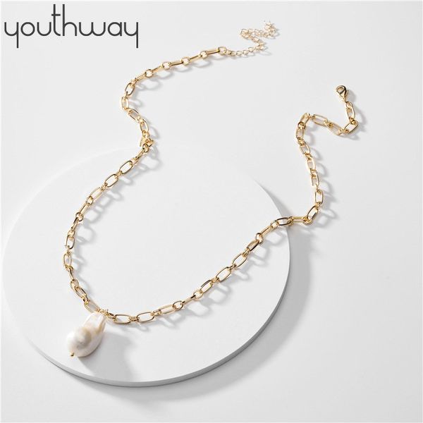 baroque freshwater pearl pendant necklace adjustable sweater long chain natural pearl necklace european american famous jewelry, Silver
baroque freshwater pearl pendant necklace adjustable sweater long chain natural pearl necklace european american famous jewelry, Silver
