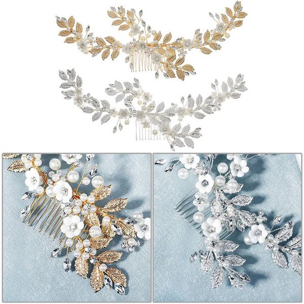 silver color rhinestone flower leaf bridal hair comb for girls crystal hair ornaments jewelry wedding accessories, Golden;silver
silver color rhinestone flower leaf bridal hair comb for girls crystal hair ornaments jewelry wedding accessories, Golden;silver