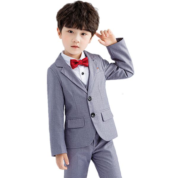 boys formal solid suits kids boys slim blazer vest trousers 3pcs outfits children performance wedding costume gentleman clothes, Blue
boys formal solid suits kids boys slim blazer vest trousers 3pcs outfits children performance wedding costume gentleman clothes, Blue