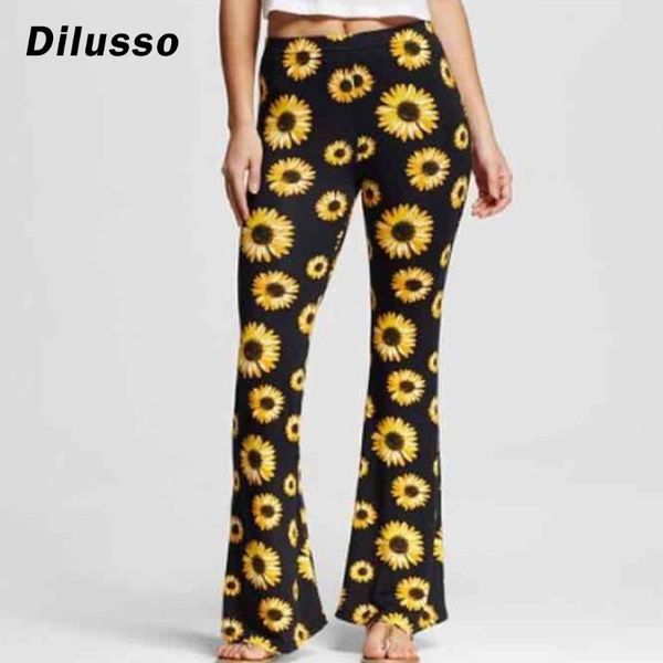 women's pants & capris high waist sunflower print flare leggings 2021 autumn winter women fashion bodycon trousers club long trousers#d, Black;white
women's pants & capris high waist sunflower print flare leggings 2021 autumn winter women fashion bodycon trousers club long trousers#d, Black;white