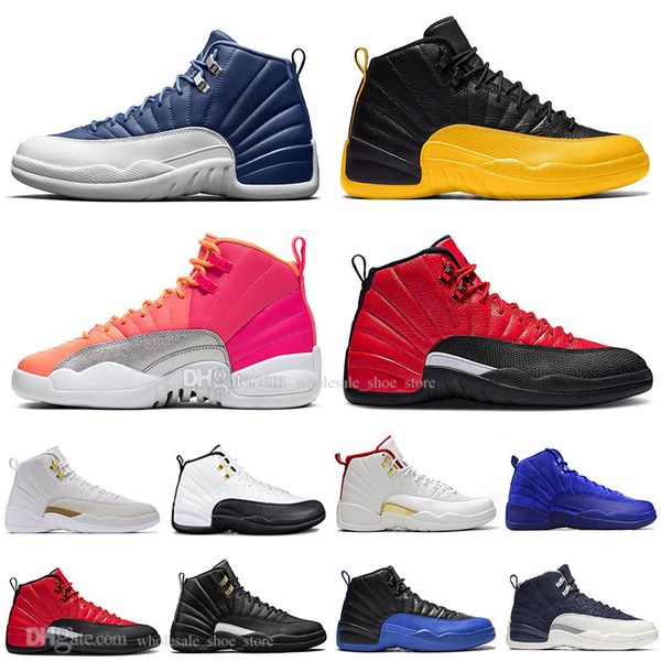 12 stone blue university gold reverse flu game dark concord wntr basketball shoes 12s game royal bulls men sports sneakers trainers
12 stone blue university gold reverse flu game dark concord wntr basketball shoes 12s game royal bulls men sports sneakers trainers