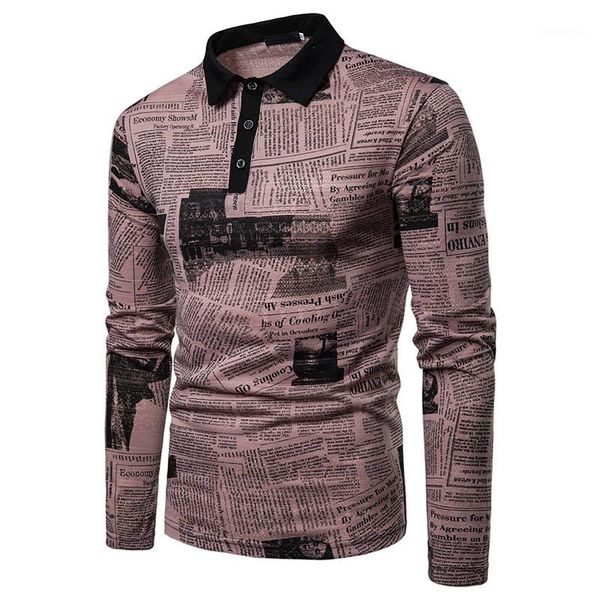 polo shirts newspaper lapel neck long sleeve mens shirts casual street style male apparel vintage printed mens, White;black
polo shirts newspaper lapel neck long sleeve mens shirts casual street style male apparel vintage printed mens, White;black