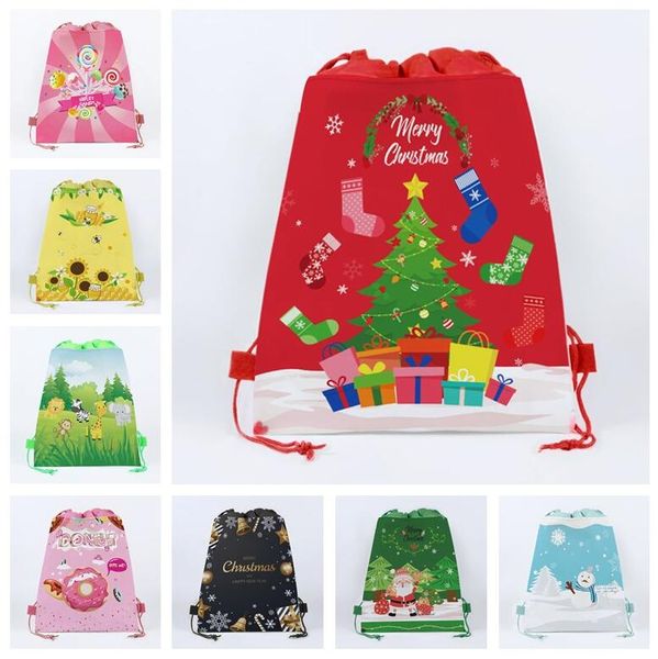 christmas gift bag xmas cartoon drawstring bag kids adults snowman sunflowers non woven handbags designer drawstring totes bags sale e92302, Black
christmas gift bag xmas cartoon drawstring bag kids adults snowman sunflowers non woven handbags designer drawstring totes bags sale e92302, Black